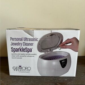 SparkleSpa Personal Ultrasonic Jewelry Cleaner, New